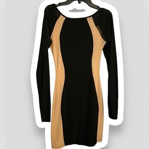 Gently worn (WORN ONCE) A’gaci body-con mini dress.